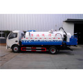 Good quality 5cbm 4X2 sewage vacuum sewer cleaning truck